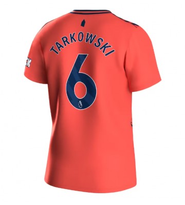 Everton James Tarkowski #6 Udebanetrøje 2023-24 Kort ærmer
